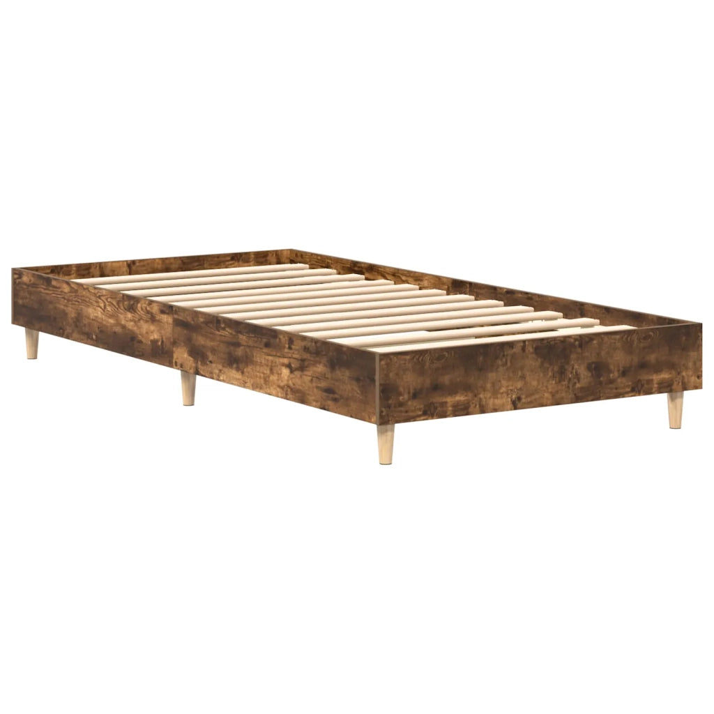 Struttura del letto Rovere Fumo Legno ingegnerizzato 8009061