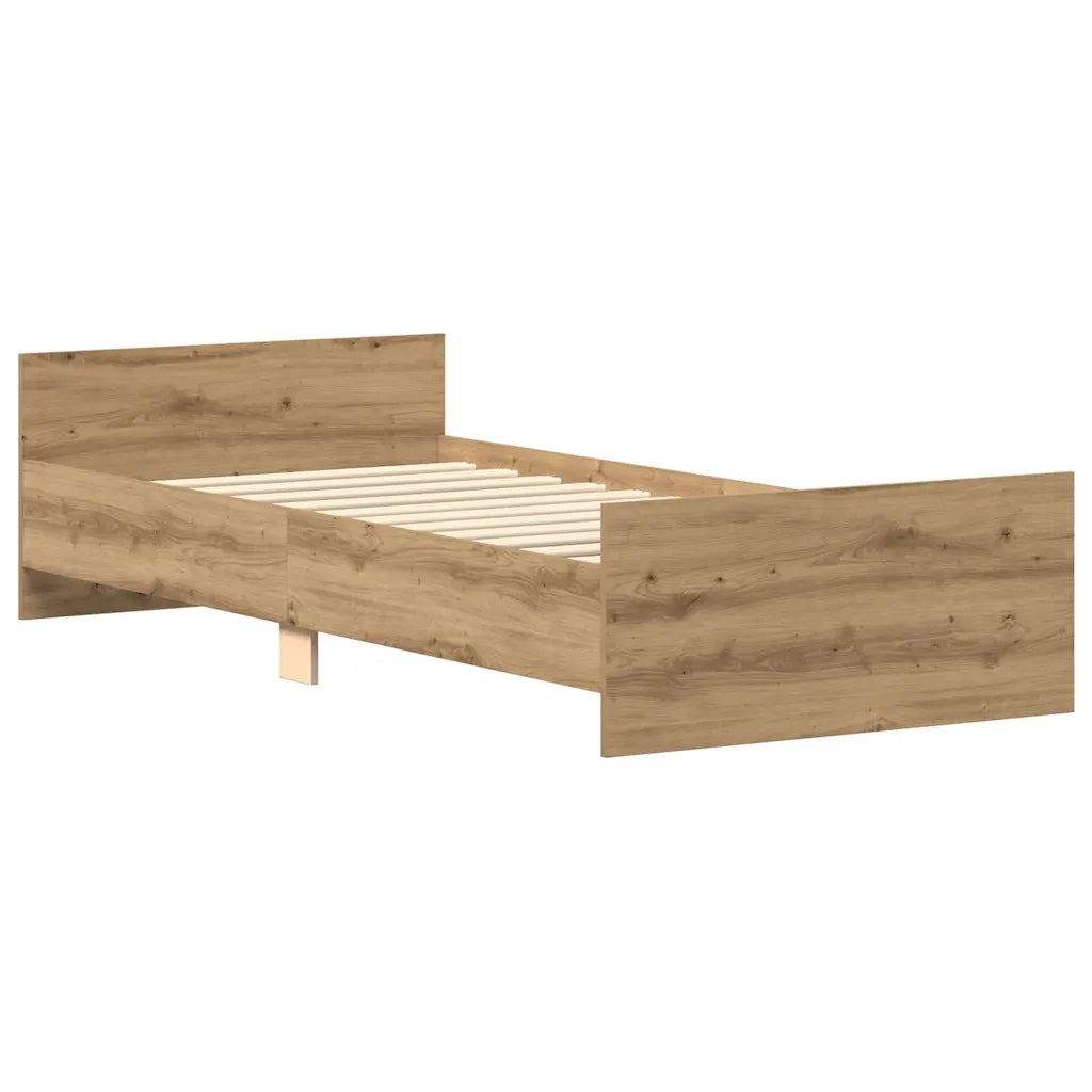 Giroletto senza Materasso Rovere Artigianale 90x200cm 857475