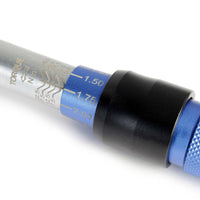 Set di chiavi dinamometriche 11 pz. 1/4" (6,35 mm) 5-25 Nm Cricchetto reversibile 9 prese S2