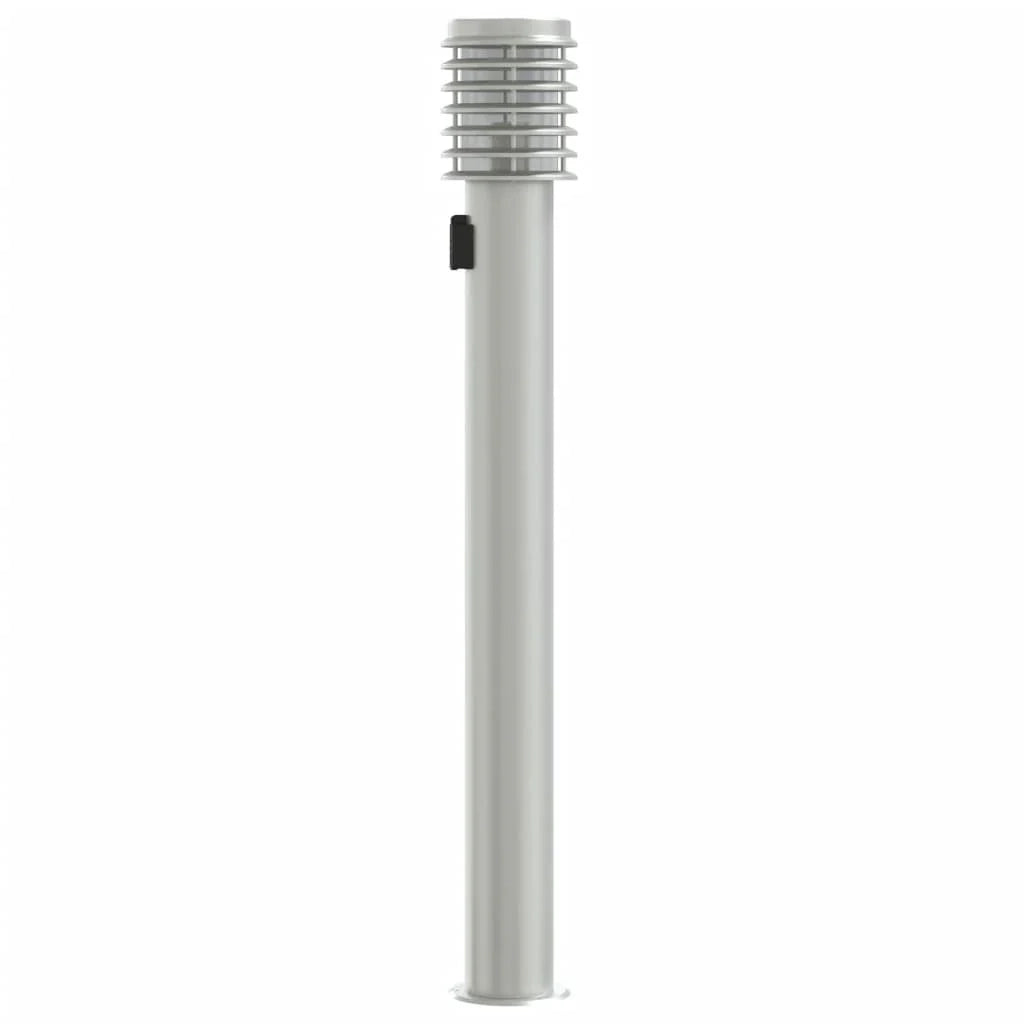 Lampada da terra per esterni con uscita argentata 110 cm acciaio inox argento 02_0042532