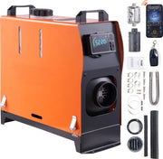Stufa a Diesel 5KW con Schermo LCD e Bluetooth - Stufa da Stazione Professionale - Riscaldamento Automatico