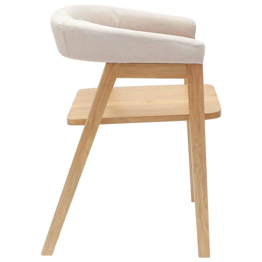 Sedie da pranzo 2 pcs Naturale 54 x 57 x 73 cm 42020423