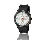 Trade Shop - Orologio Polso Curren 8165 Uomo Sport Analogico Quarzo Nero Quad Bianco -