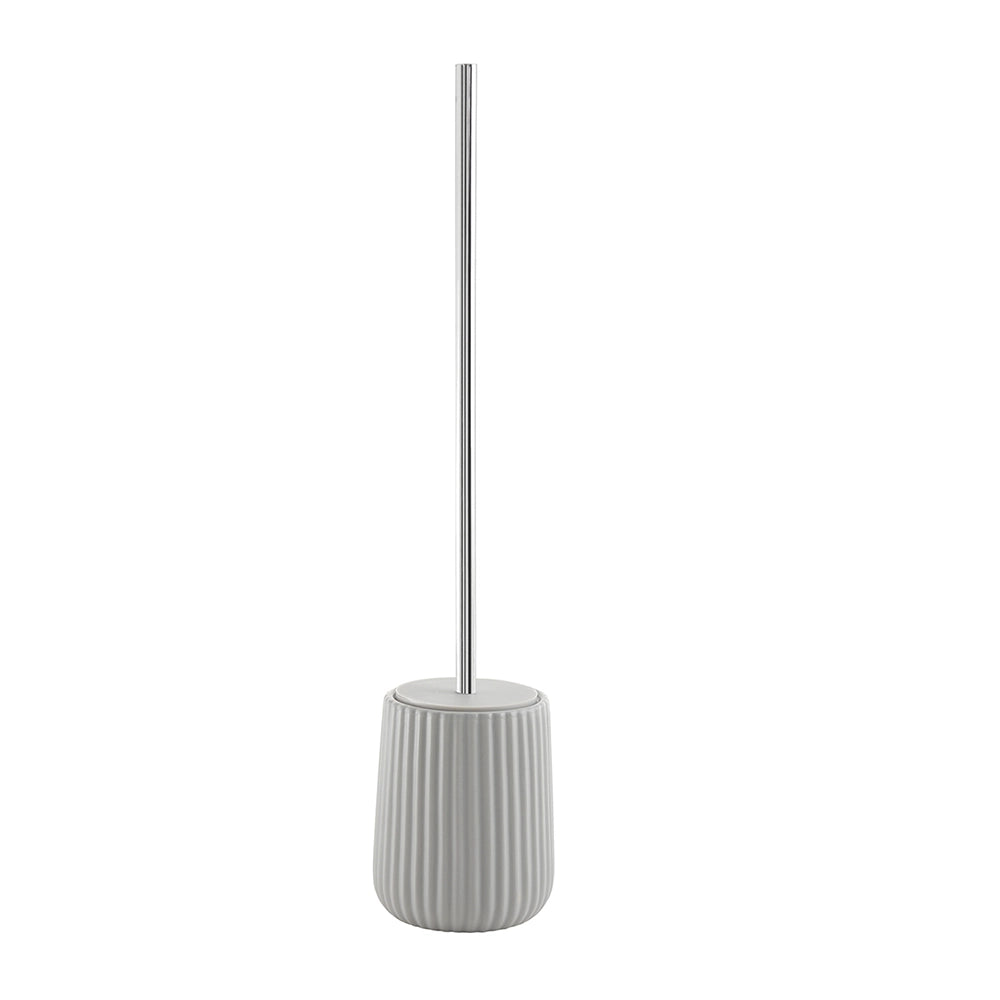Portascopino Gedy in ceramica grigia | Marika