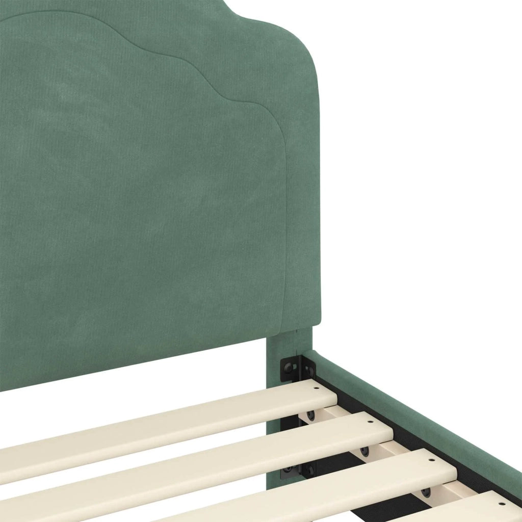 Struttura letto bambini con testata-Giroletto per bambini Verde Mare 90 x 200 cm 821208