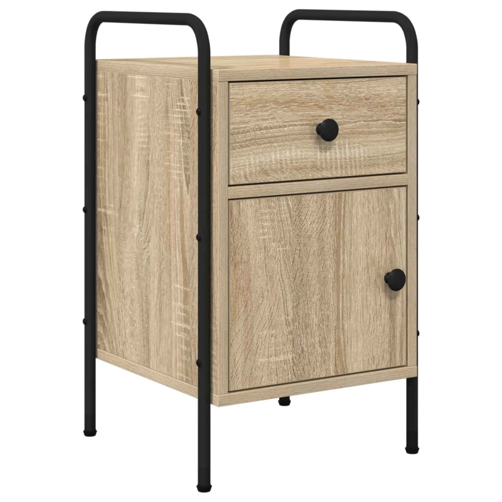 Armadio da Notte 2 pz Rovere Sonoma 35 x 36,5 x 61 cm 8007650