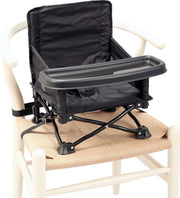 Sedia elevatrice per seggiolino, espandibile a partire dai 6 mesi, borsa trasportabile, sedia da campeggio per bambini, nera