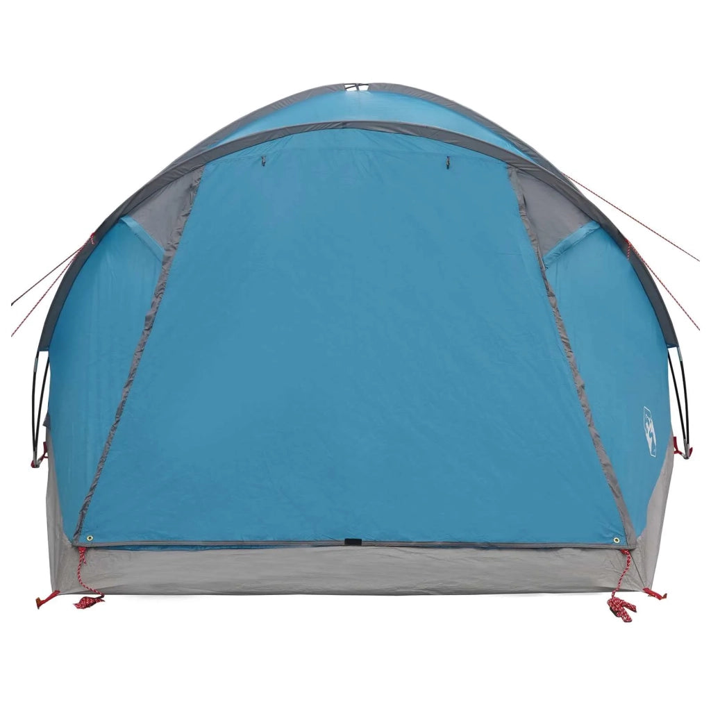 Tenda Capanna con tetto Blu 6 persone Poliestere e Acciaio 42028584