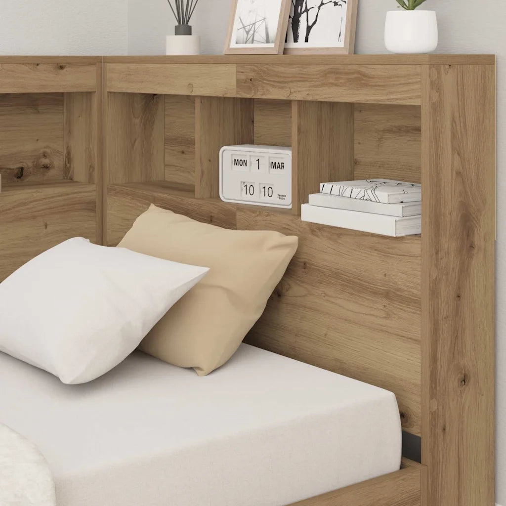 Testata contenitore Rovere artigianale 90 cm Legno multistrato 3335524