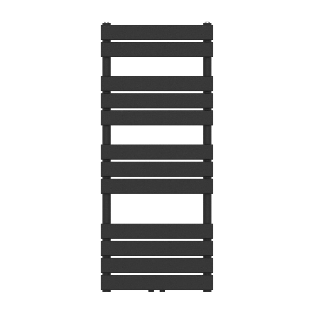 Scalda Asciugamani da Parete Voss ad Acqua Calda 120 x 50 cm Nero [neu.haus]