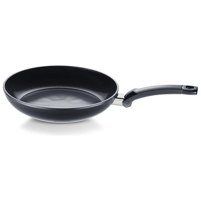 Fissler Padella Ceratal Classic 28 cm Alluminio Riciclato Rivestimento Ceramico Nero