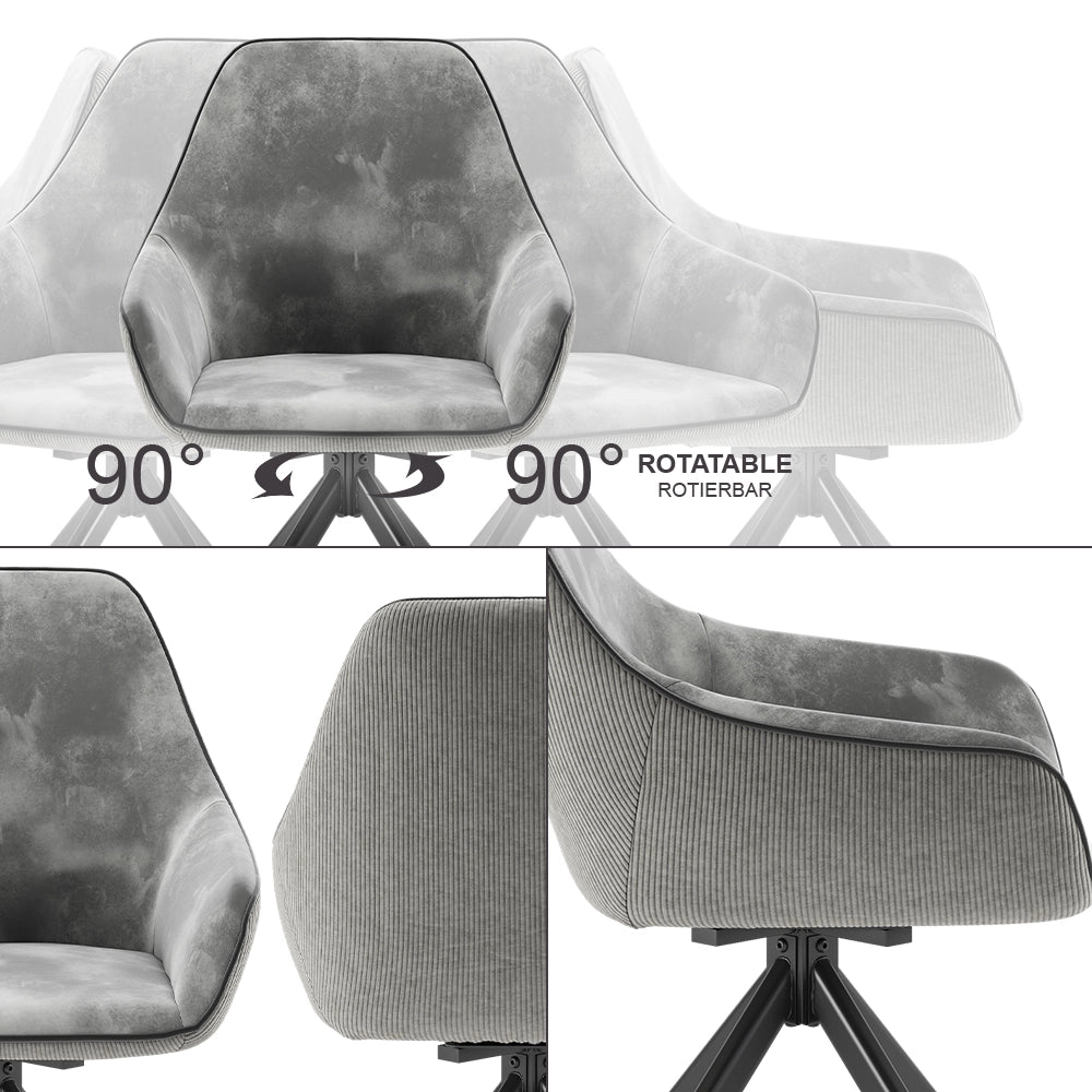Vicco Lounge chair Grigio 60 x 89 cm