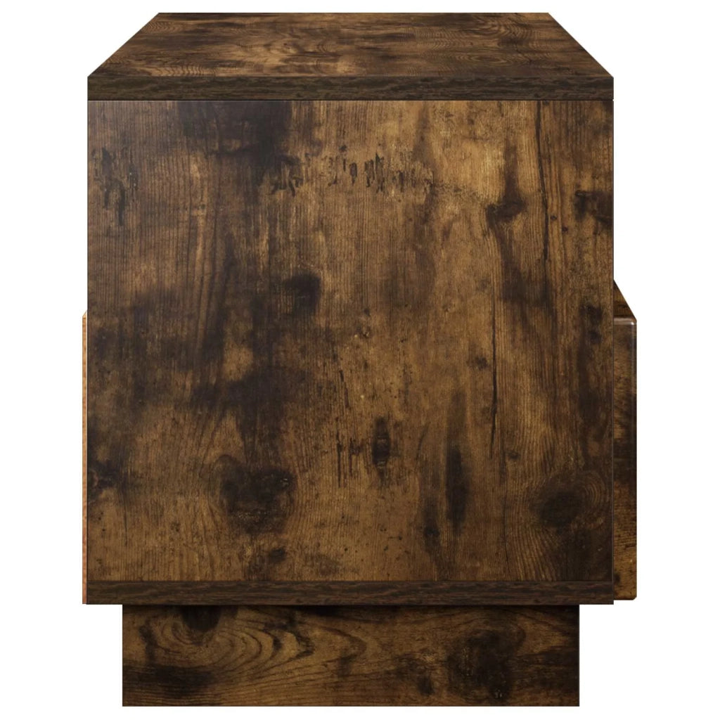 Supporto TV 90 x 34,5 x 40 cm Rovere Fumo Legno ingegnerizzato 8011473
