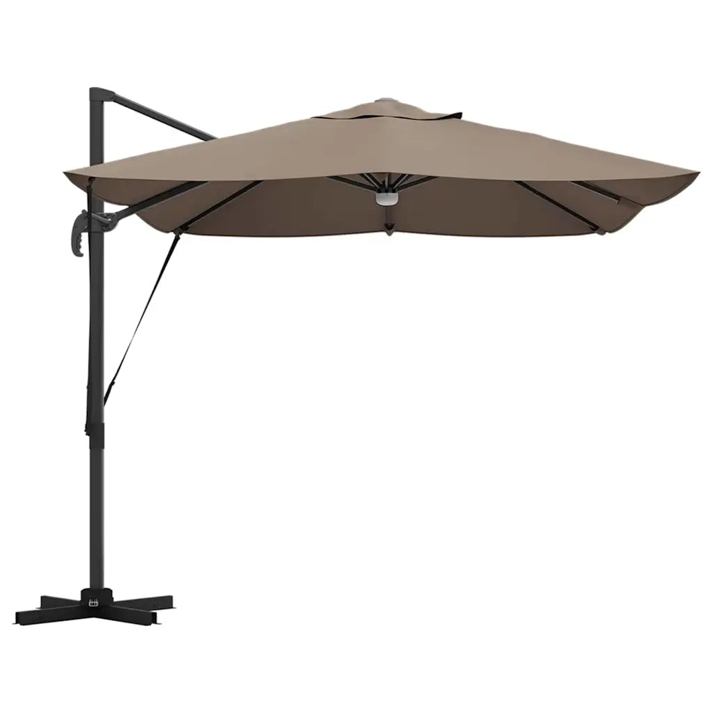 Ombrelloneda-Ombrello da giardino balcone Talpa 351 x 250 x 253 cm Poliestere e Alluminio