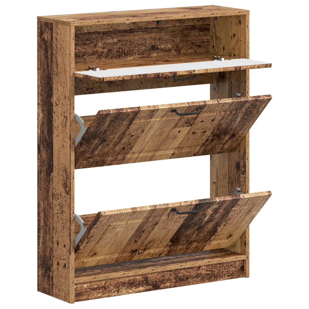 Mobile per scarpe UTRECHT 78 x 24 x 100 cm Legno ingegnerizzato 897763