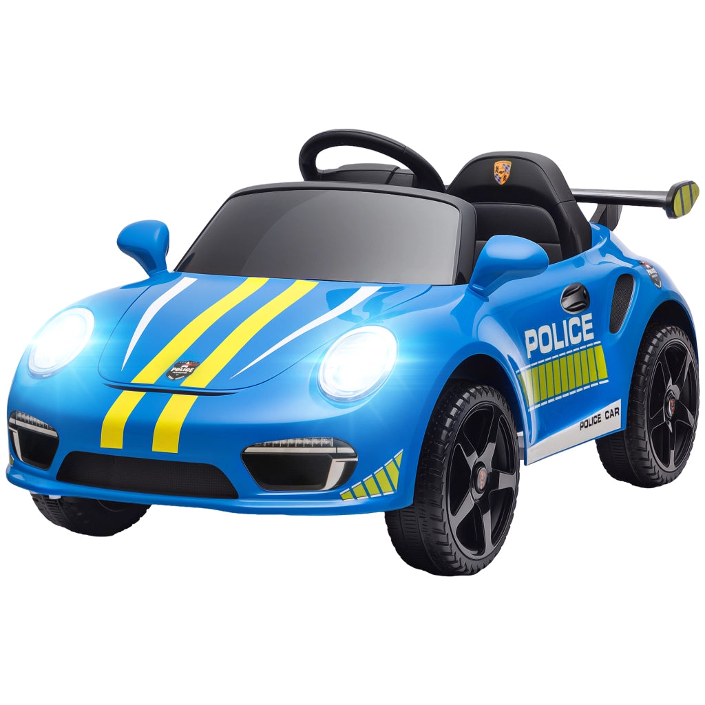 Auto Elettrica per Bambini con Telecomando e Sirena ¨C Minimal ¨C Blu