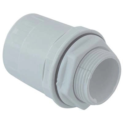 RACCORDO TUBO SCATOLA IP65 X TUBO RIGIDO PVC - GRIGIO MM 16- 50 pezzi