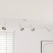Faretto da soffitto 4 Vie Regolabile Bianco GU10