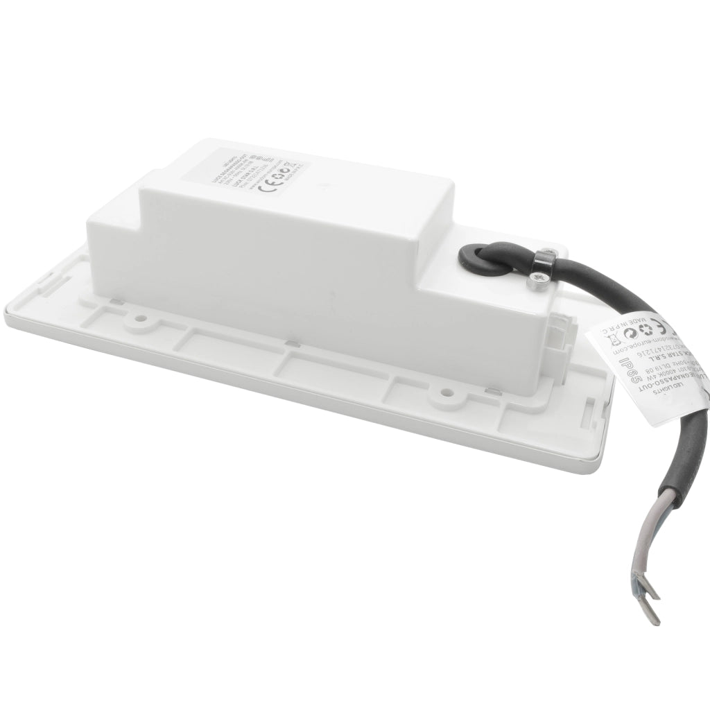 Faretto segnapassi LED 4W incasso luce muro cassetta 506 4000K bianco inox IP65