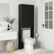 Mobile Bagno BREDA Nero 66 x 25,5 x 190 cm Legno ingegnerizzato 897576