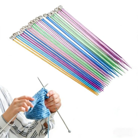 Set di spilli per cucito a punti singoli 25cm - ultra leggeri - colorati - set di spilli per cucito - materiale duraturo - attrezzi per cucito