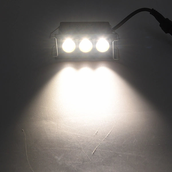 FARETTO LED RETTANGOLARE NERO DA INCASSO 6W LUCE NATURALE 4000K PER CONTROSOFFITTI - ILLUMINAZIONE DI PRECISIONE