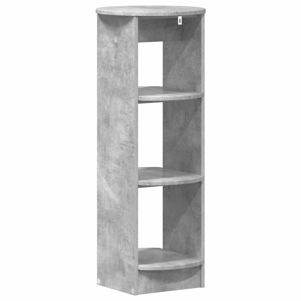 Mobile laterale | Tavolo laterale | Tavolino Grigio Cemento 40 x 40 x 100 cm