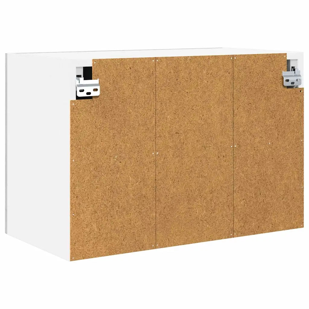 Armadio pensile Grigio Sonoma e Bianco 60 x 31 x 40 cm 884172