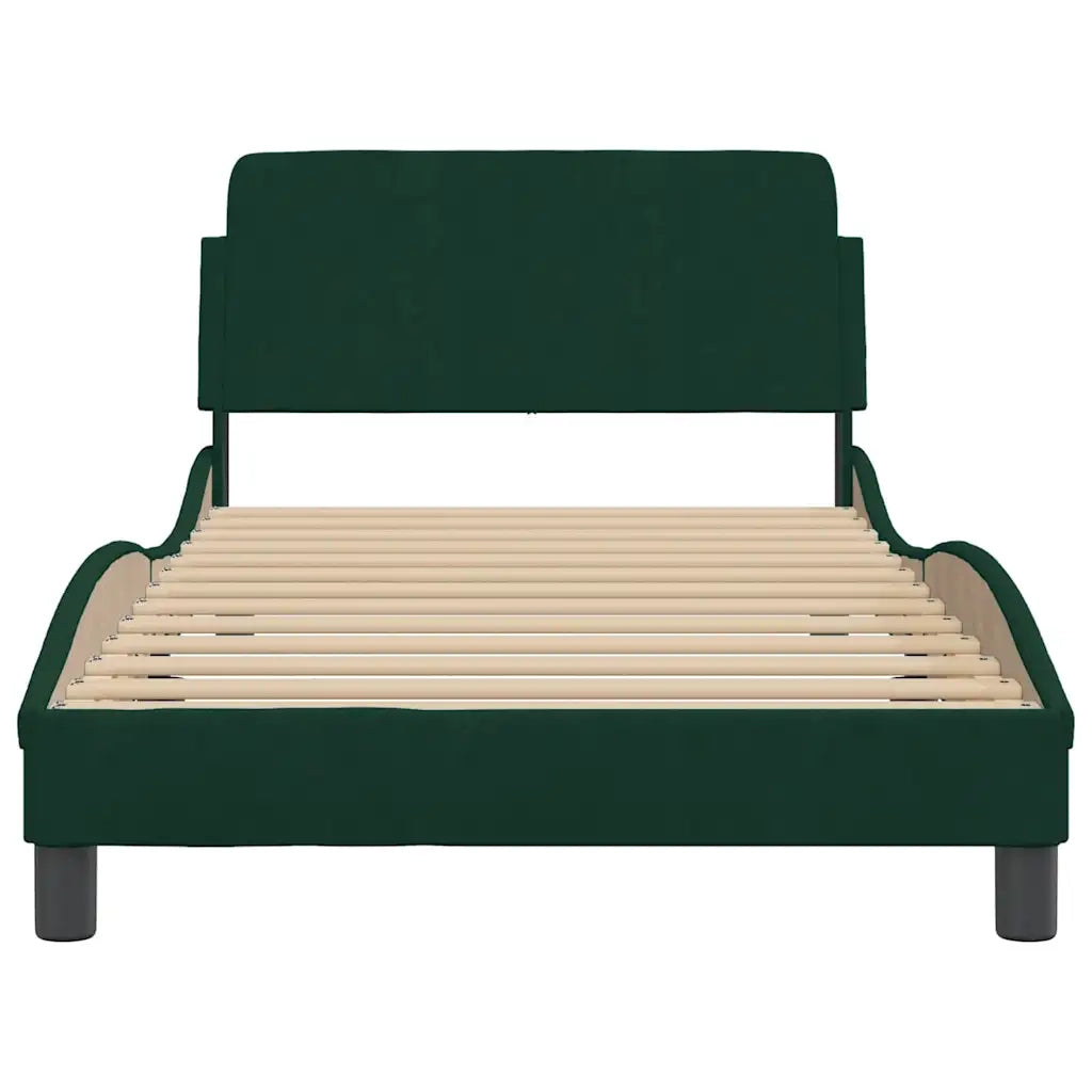 Giroletto Dover Verde Scuro 100x200 cm in Velluto 373135