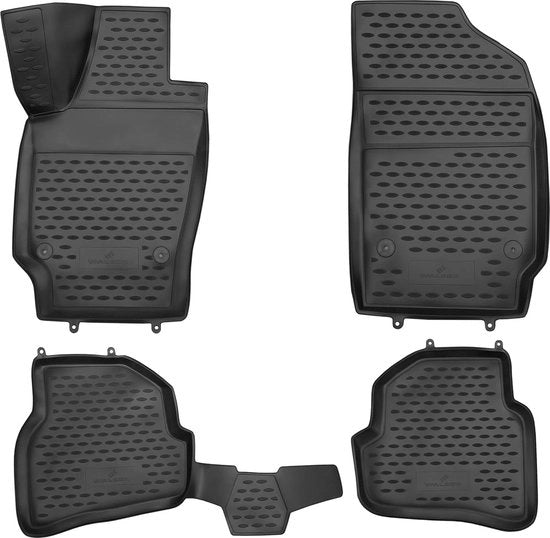 Matte in Gomma per VW Polo V (2009 - attuale) - Forma Perfetta e Alta Protezione