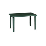 Tavolo in polipropilene verde 120x70xh72 cm