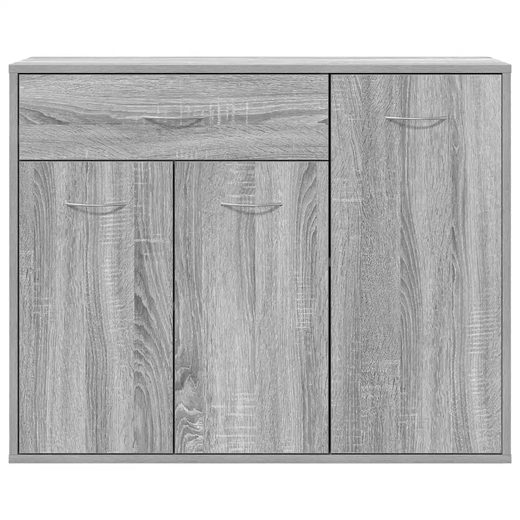 Credenza-Buffet-Armadio da cucina Grigio Sonoma 88x30x70 cm in Legno Ingegnerizzato