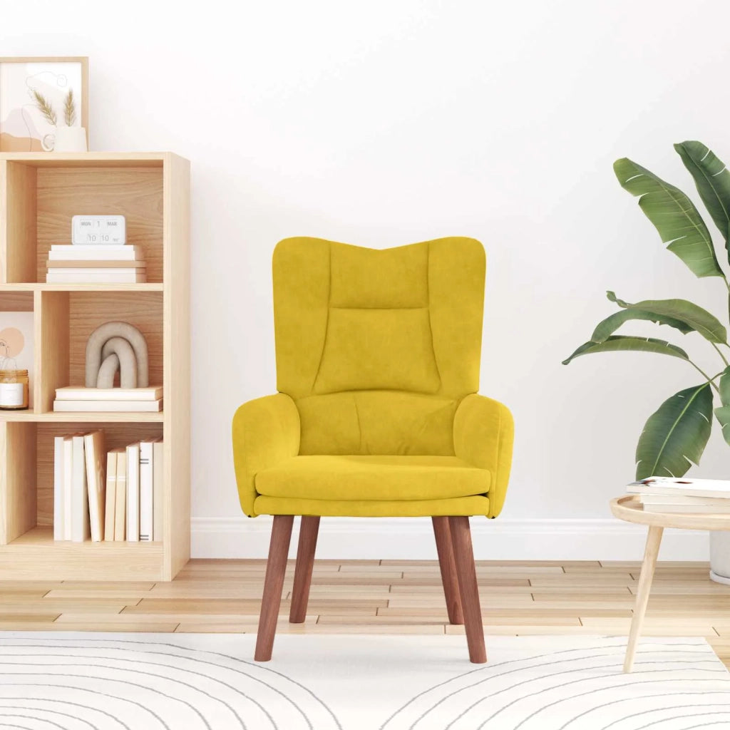 Poltrona-Poltroncina Giallo 63 x 67 x 94 cm Velluto 992583