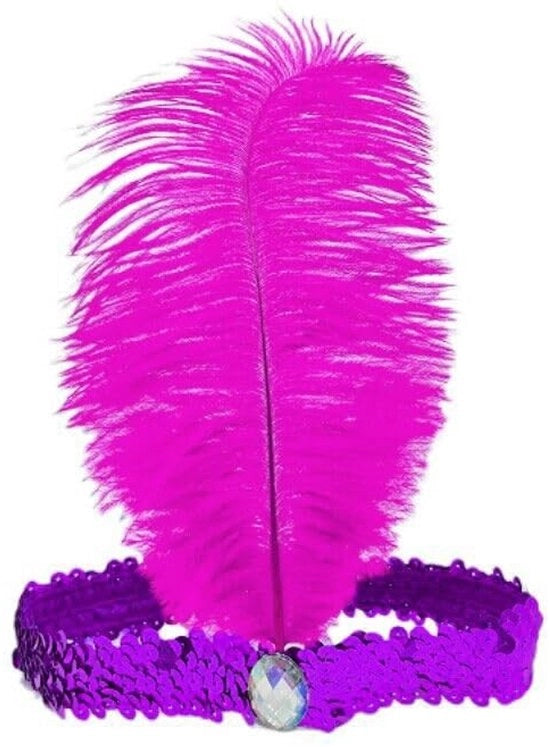Cintura con elastico - Costume da capo carnevale - Cintura vintage - Perle/strass - 2 pezzi - Cintura in poliestere di alta qualità