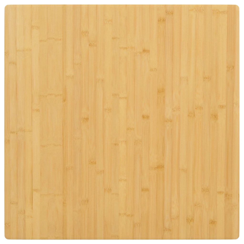 Piano del Tavolo 70x70x2,5 cm in BambÃ¹cod mxl 79355