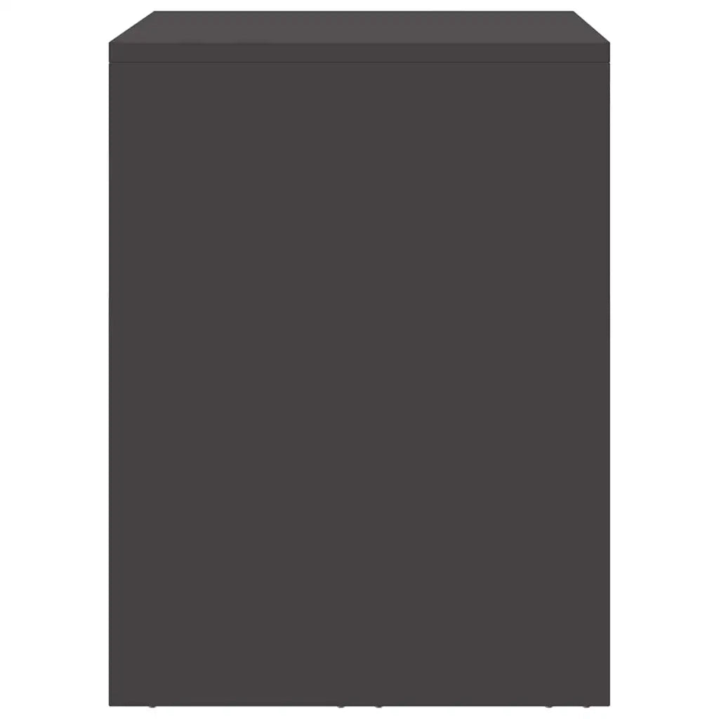 Armadio a muro per garage Nero 80 x 40 x 53 cm 883264