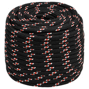 Corda multiuso 18 mm 25 m Nero e Rosso PP 3472826