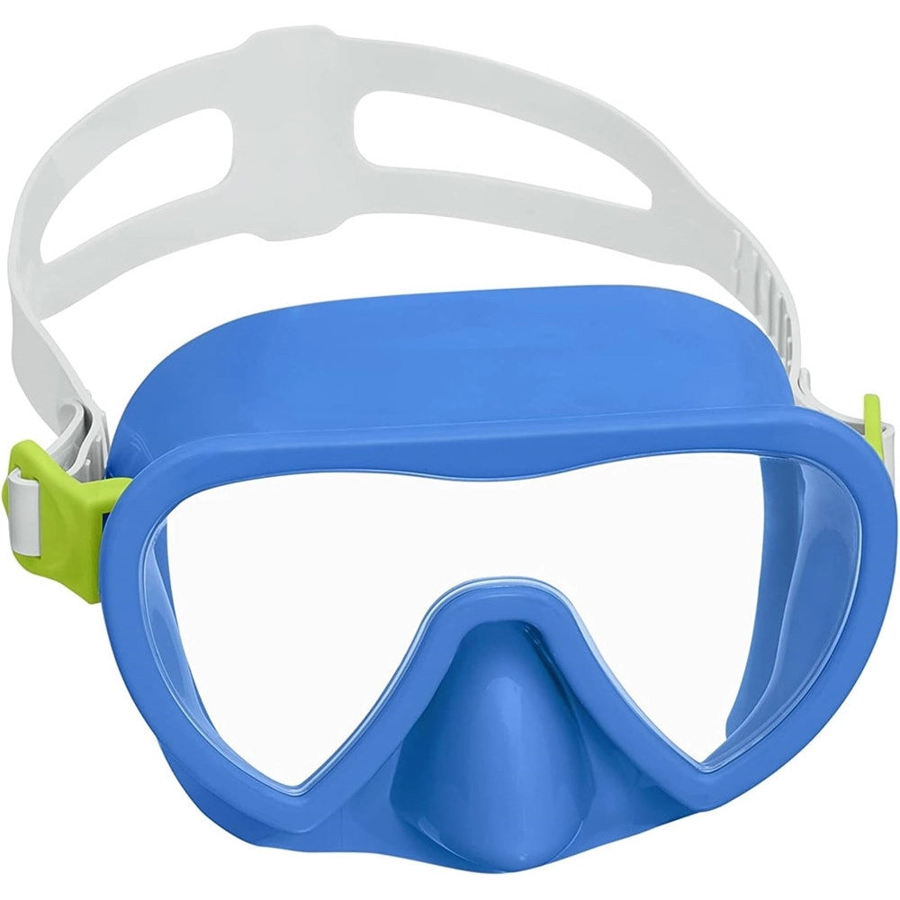 Trade Shop - Set Da Snorkeling Bambini Flapper Maschera Boccaglio Pinne 3-6 Anni 2 Col 25039 -