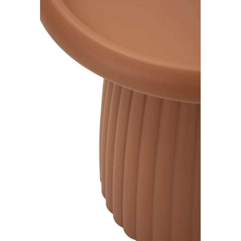 Tavolinetto Geax Rosso cm ø 50x45