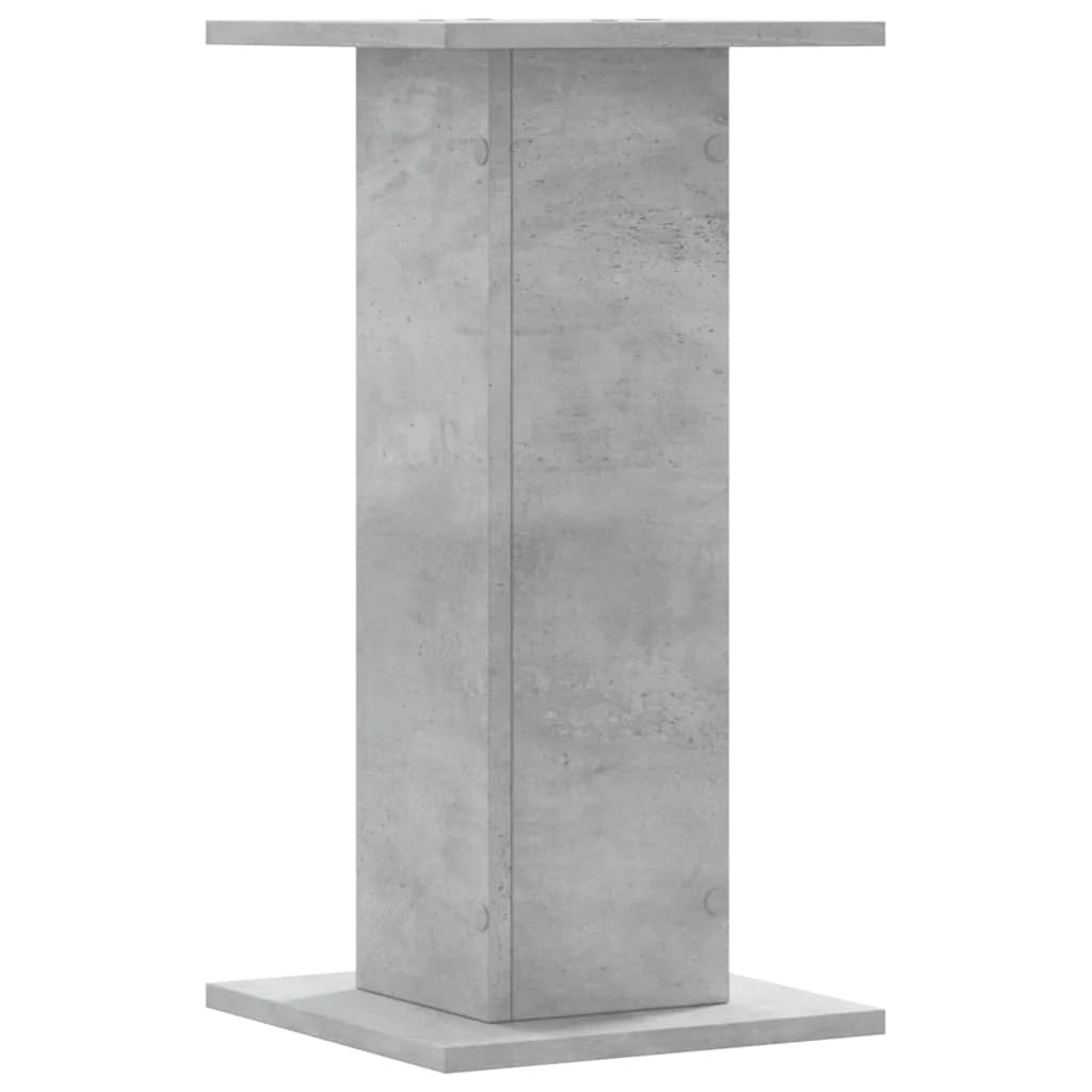 Portavasi mobili per fiori set da 2 legno ingegnerizzato grigio 02_0045333