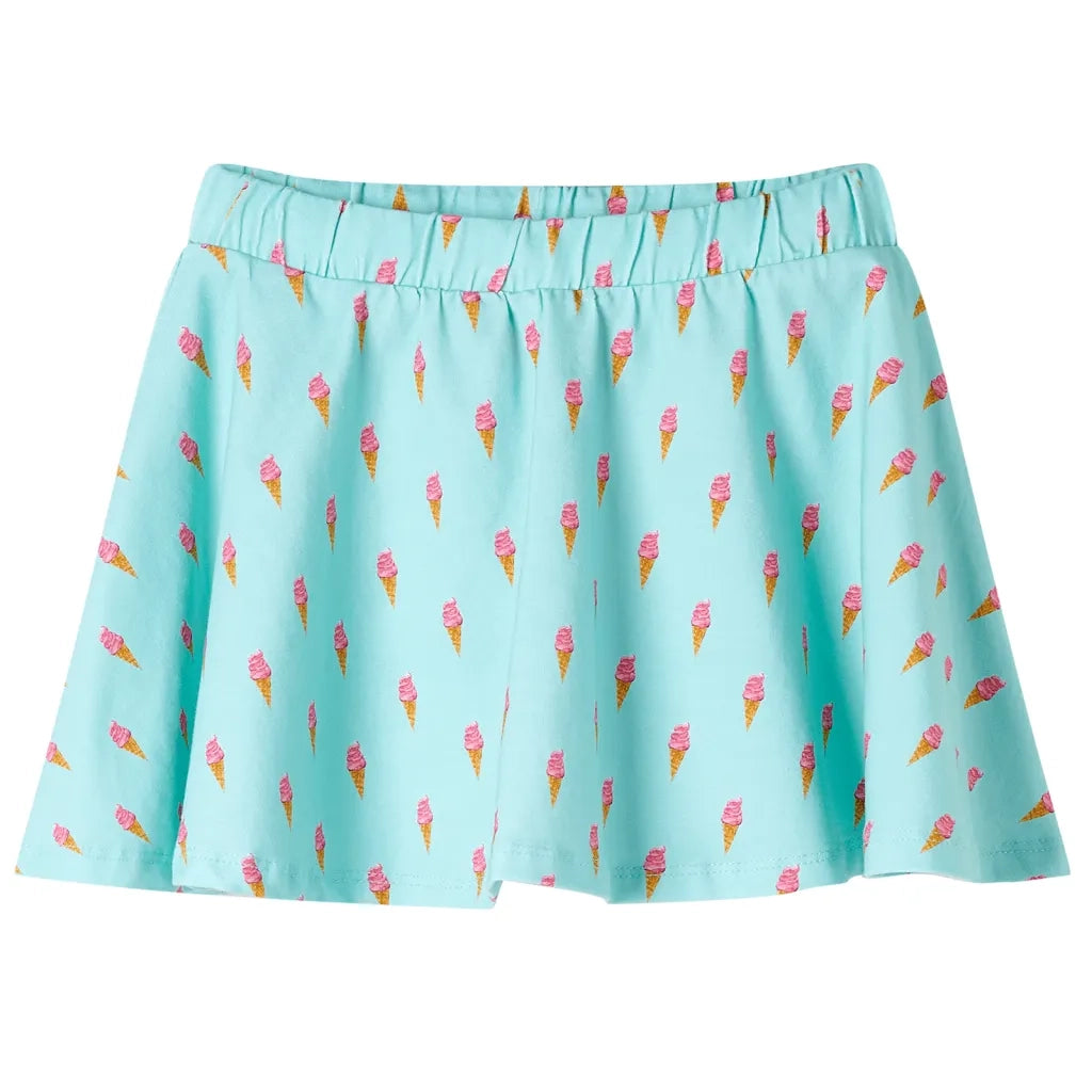 Gonna da Bambina Menta Chiaro 104cod mxl 133117