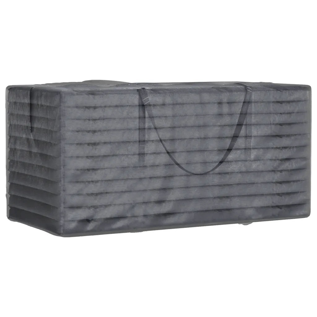 Borsa Porta Cuscini da Giardino Nera 150x75x75 cm Polietilene 319346