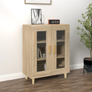 Credenza Rovere Sonoma 69,5x34x90 cm in Legno Multistrato cod mxl 27491