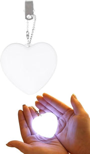 Lampada da Tasca con Sensore - Forma a Cuore Bag Illuminator - Lampada da Parete per Donna - Donna - Ragazza - Amore