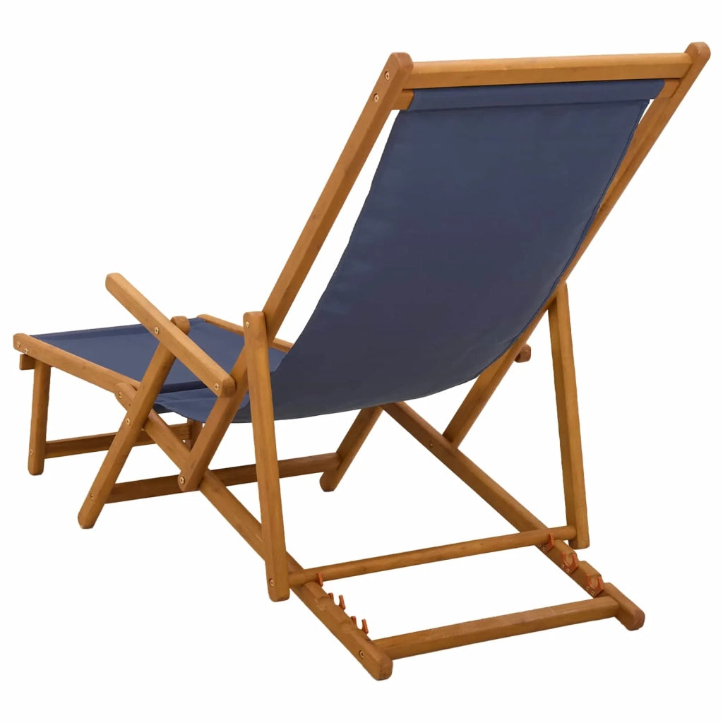 Lettino prendisole pieghevole 3 Posizione Blu 42024915