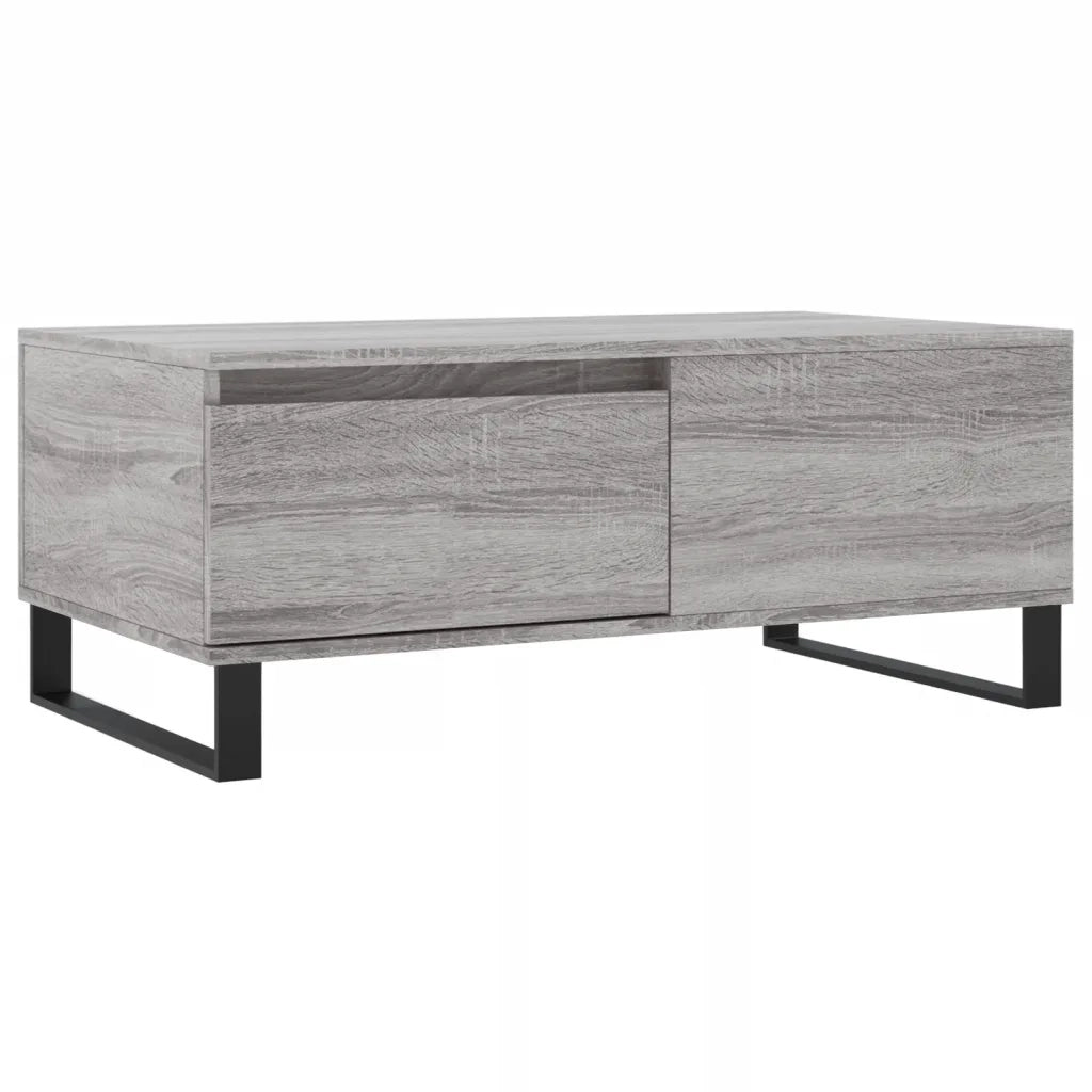Tavolino salotto | Tavolino da caff¨¨ | Tavolino da Soggiorno Grigio Sonoma 90x50x36,5 cm Legno Multistrato