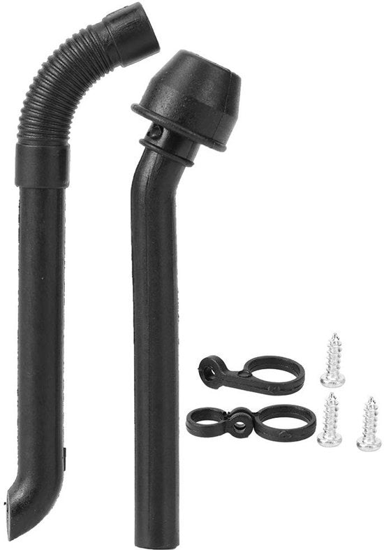 Snorkel in Gomma di Alta Qualità - RC Snorkel - Accessorio per Auto - Land Rover Defender D90/D110 - Leggero - Facile da Installare