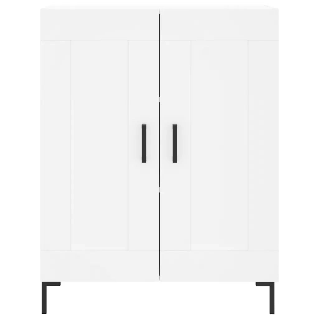 Credenza Bianca 69,5x34x180 cm in Legno Multistrato 3195787
