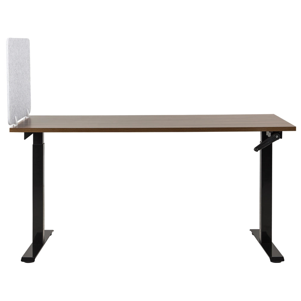 Pannello Divisorio Grigio Fonoassorbente 80 x 50 cm in Plastica PET