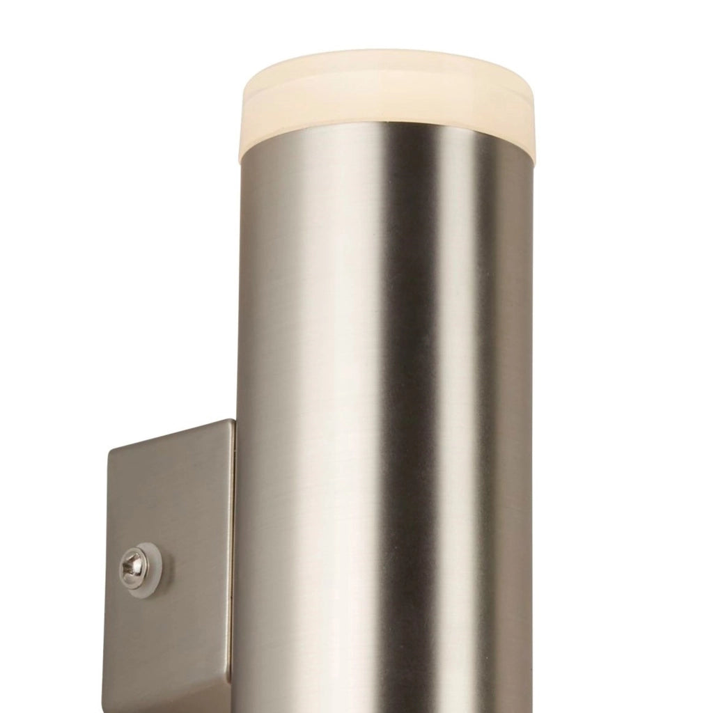 Applique Moderna Metro Policarbonato Argento Led 3,95X2W